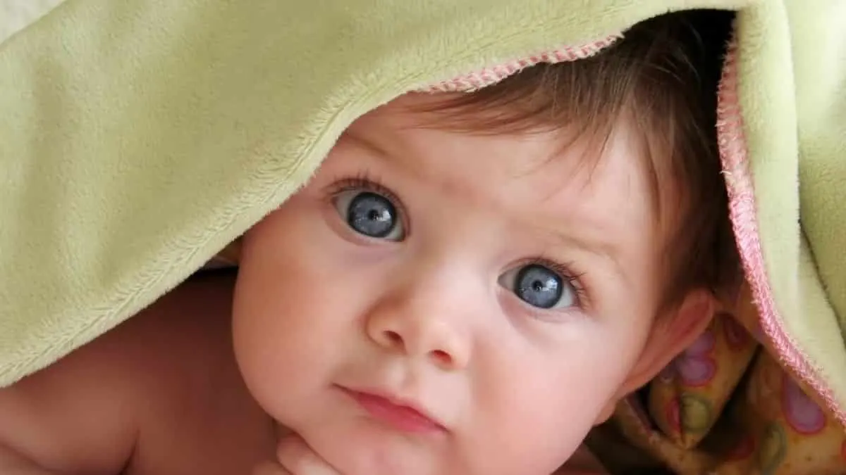 Babies are light-colored at birth